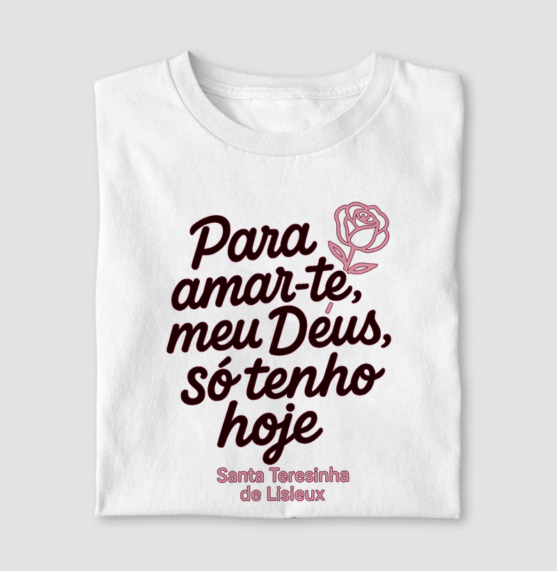 Só tenho hoje