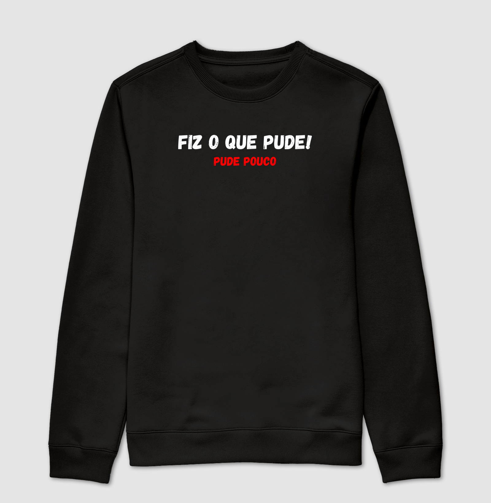 Fiz o que pude!