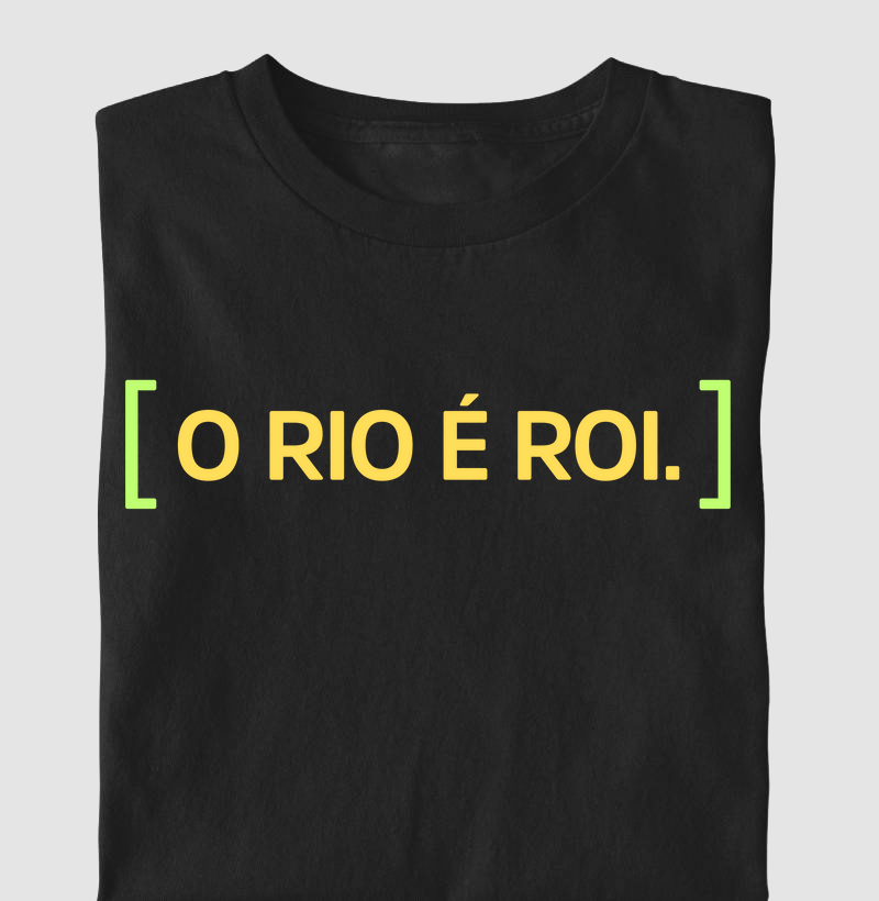 O Rio é ROI - Amarelo