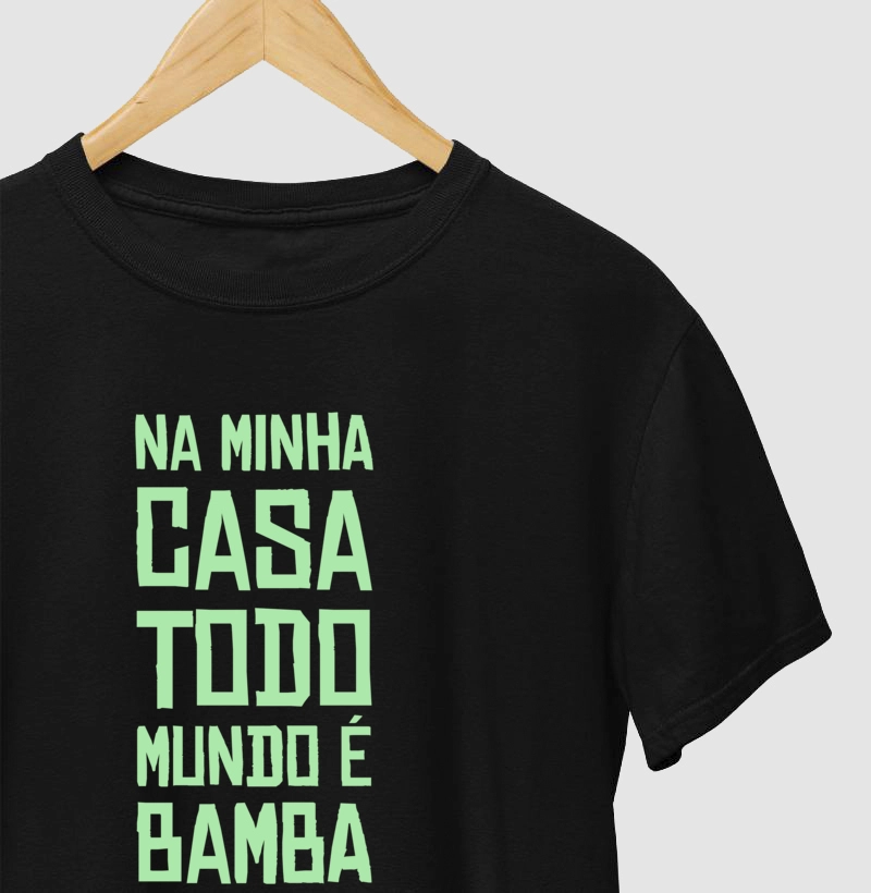 Na minha casa todo mundo é bamba