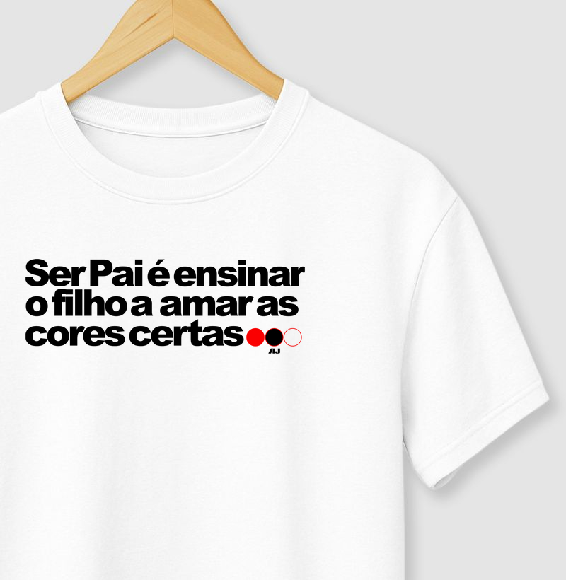 Ser Pai é Ensinar o Filho Escolher as Cores Certas (tricolor-sp)