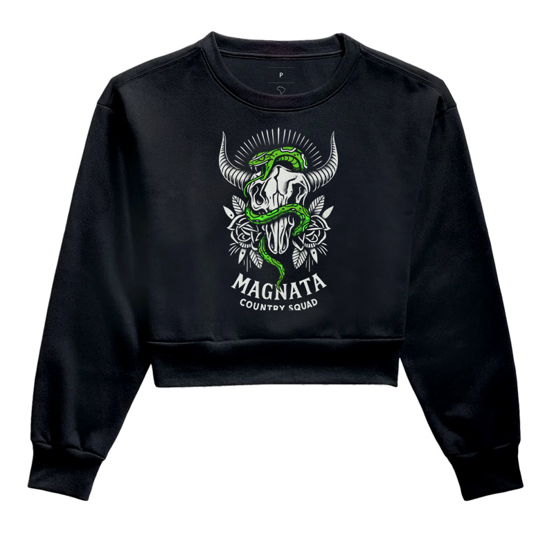 Cropped Moletom Country Old Snake Magnata556