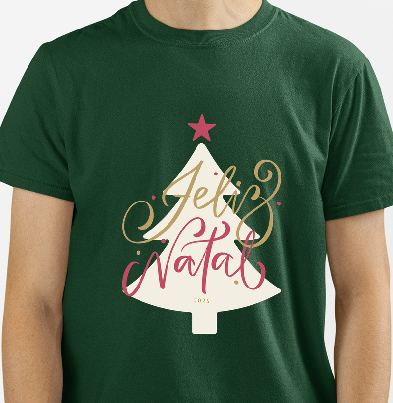 Camiseta Feliz Natal 