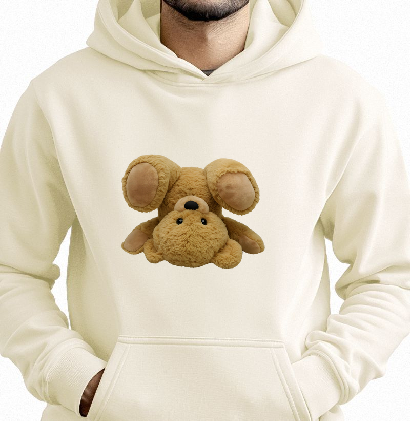 Moletom com Capuz Urso
