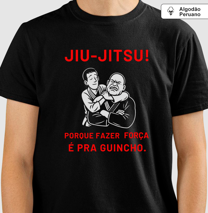 PORQUE FAZER FORÇA É PRA GUINCHO.
