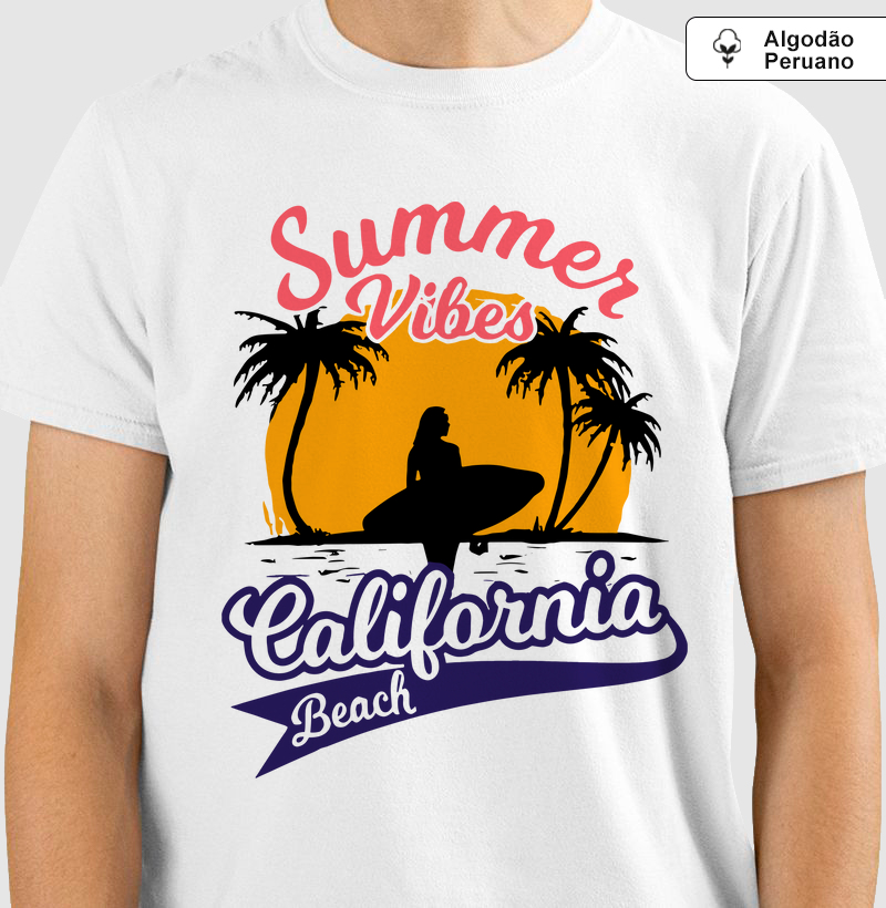 Camiseta Algodão Peruano