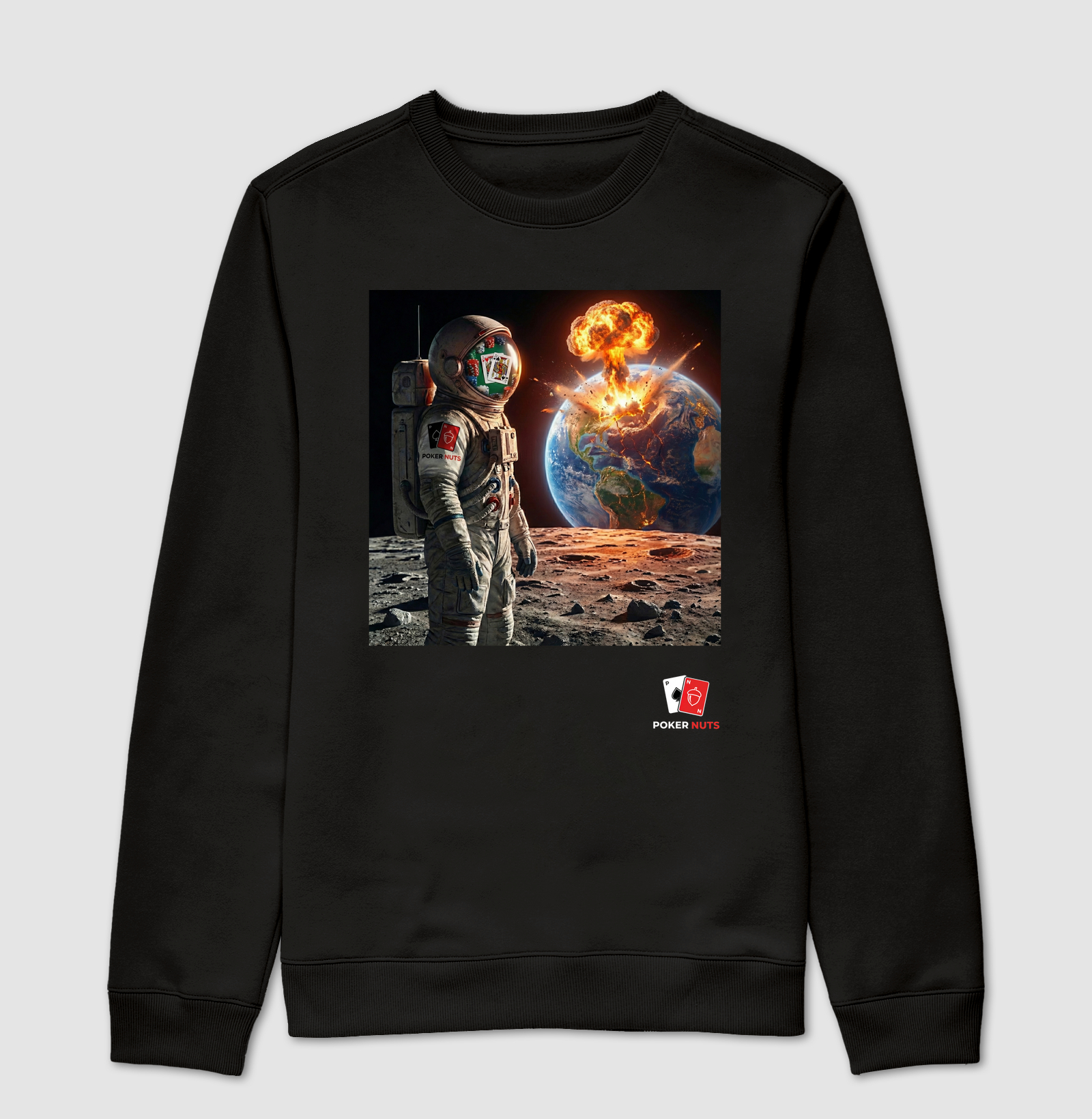 Moletom Suéter Astronauta Apocalipse