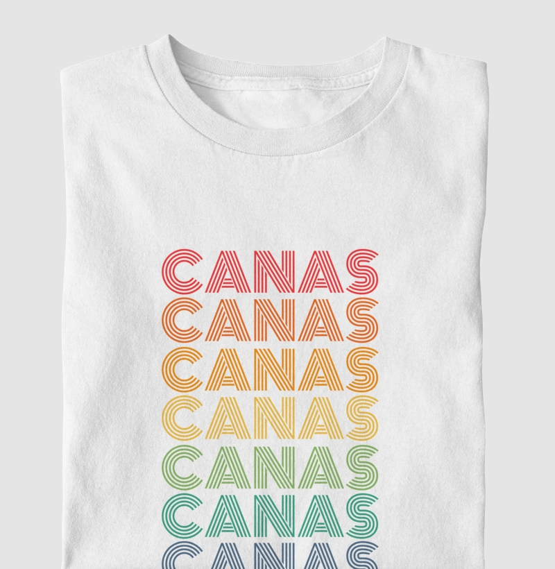 Canas Letreiro Retrô