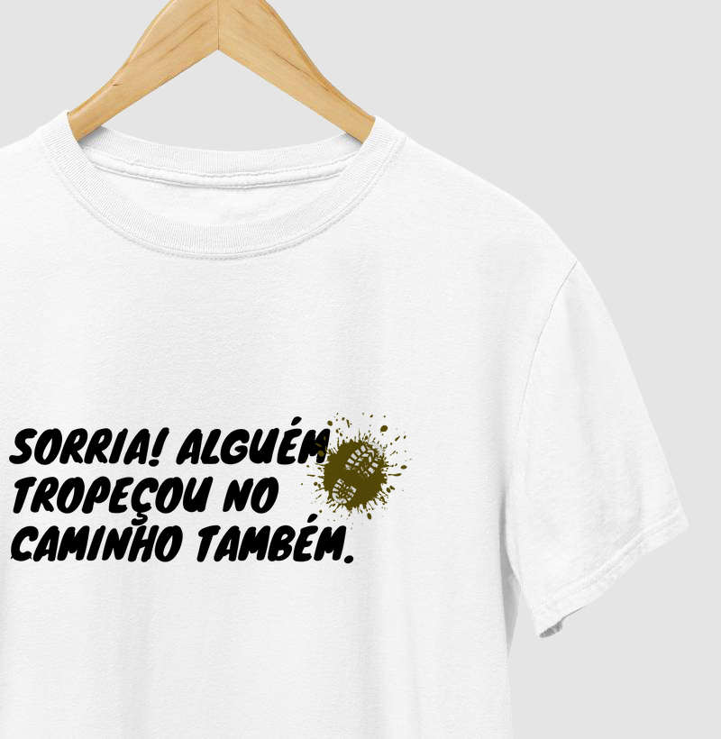 Sorria! Alguém tropeçou no caminho também