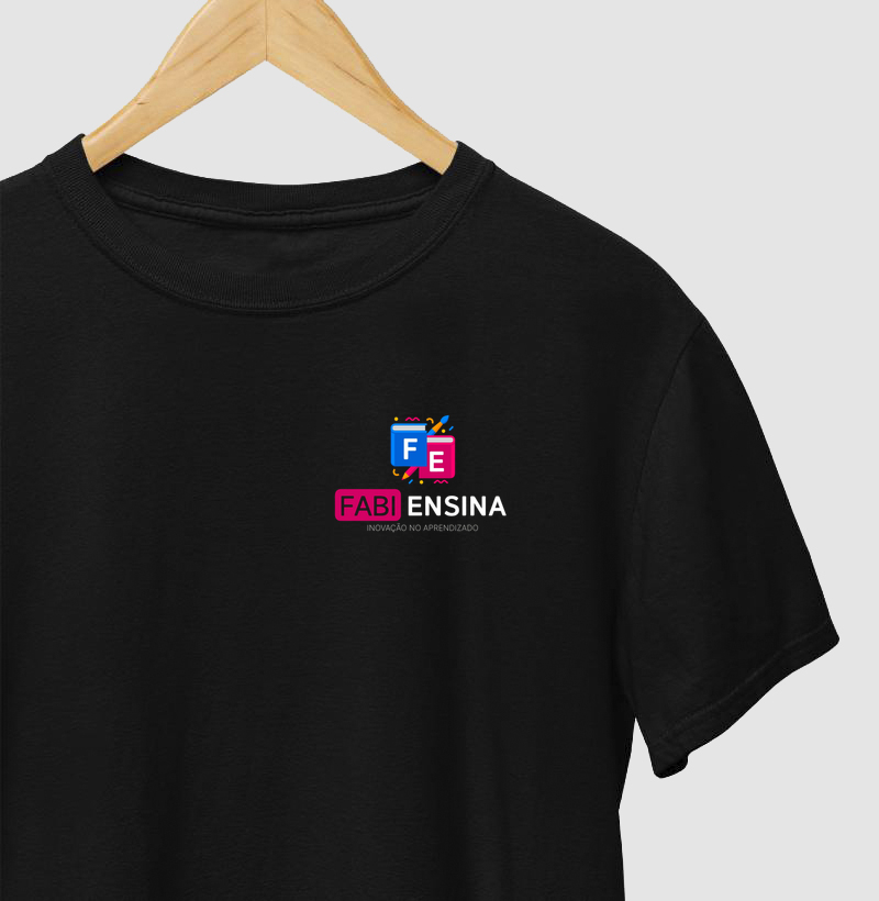 Camiseta | Fabi Ensina 