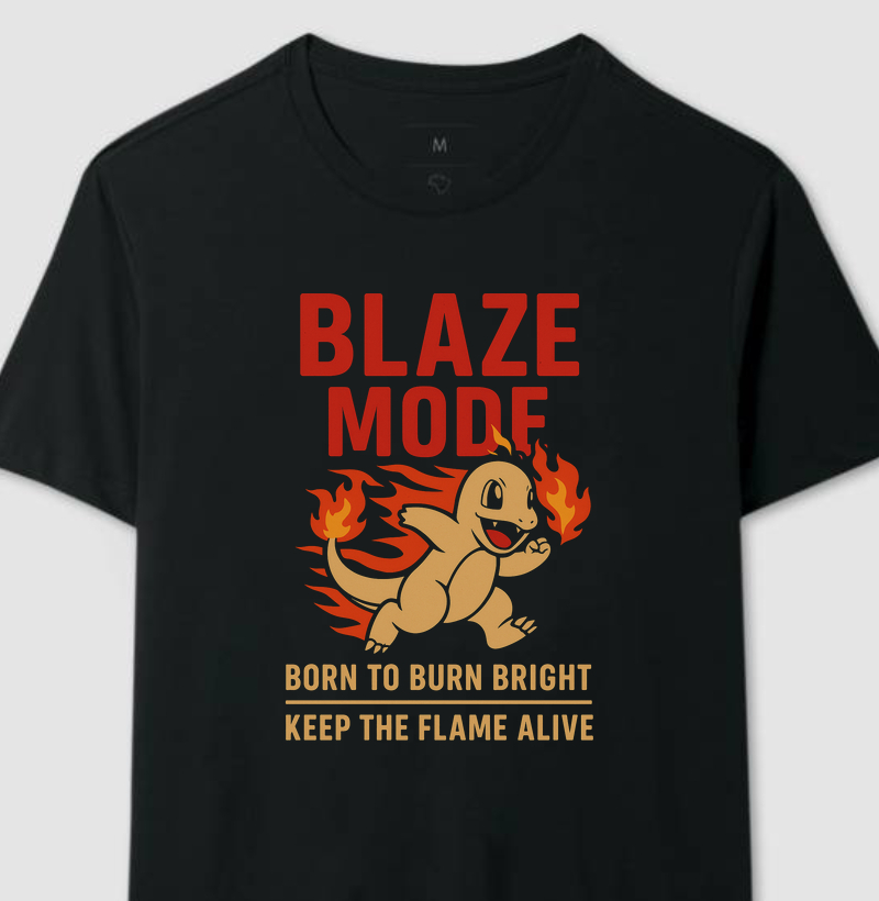 Blaze Mode Charmander Pokémon Retro Series