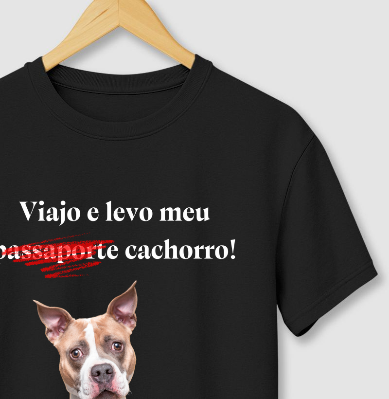 Viajo e levo meu doguinho