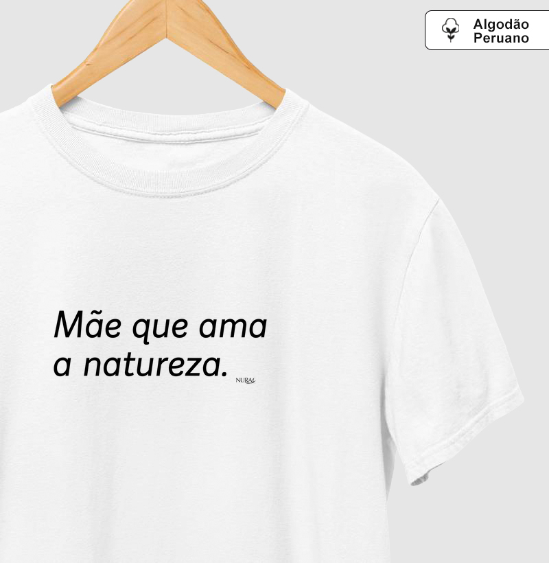 Mãe que ama a Natureza.