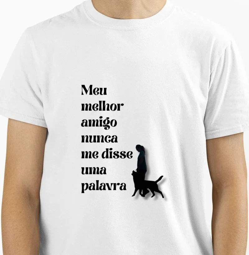 Camiseta/ Meu melhor amigo