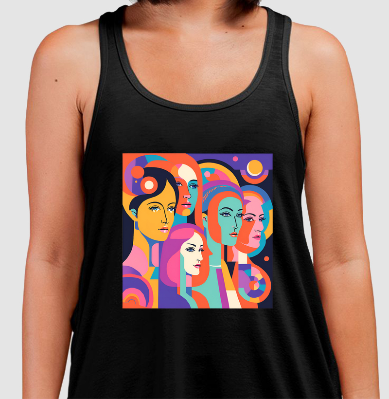 Mosaico mulheres.