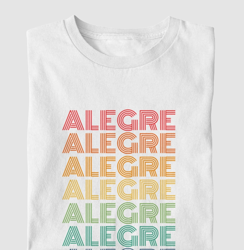 Alegre Letreiro Retrô
