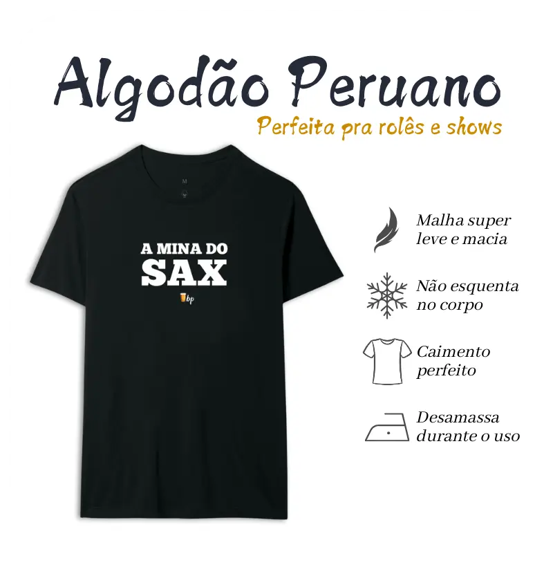 A mina do sax