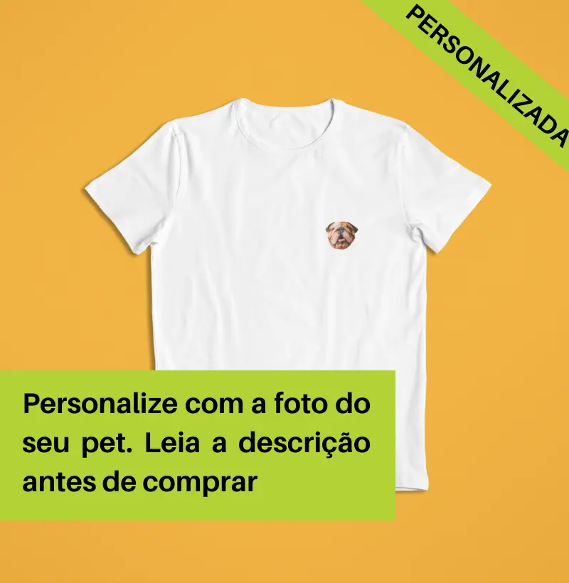 Personalizada seu pet no bolso