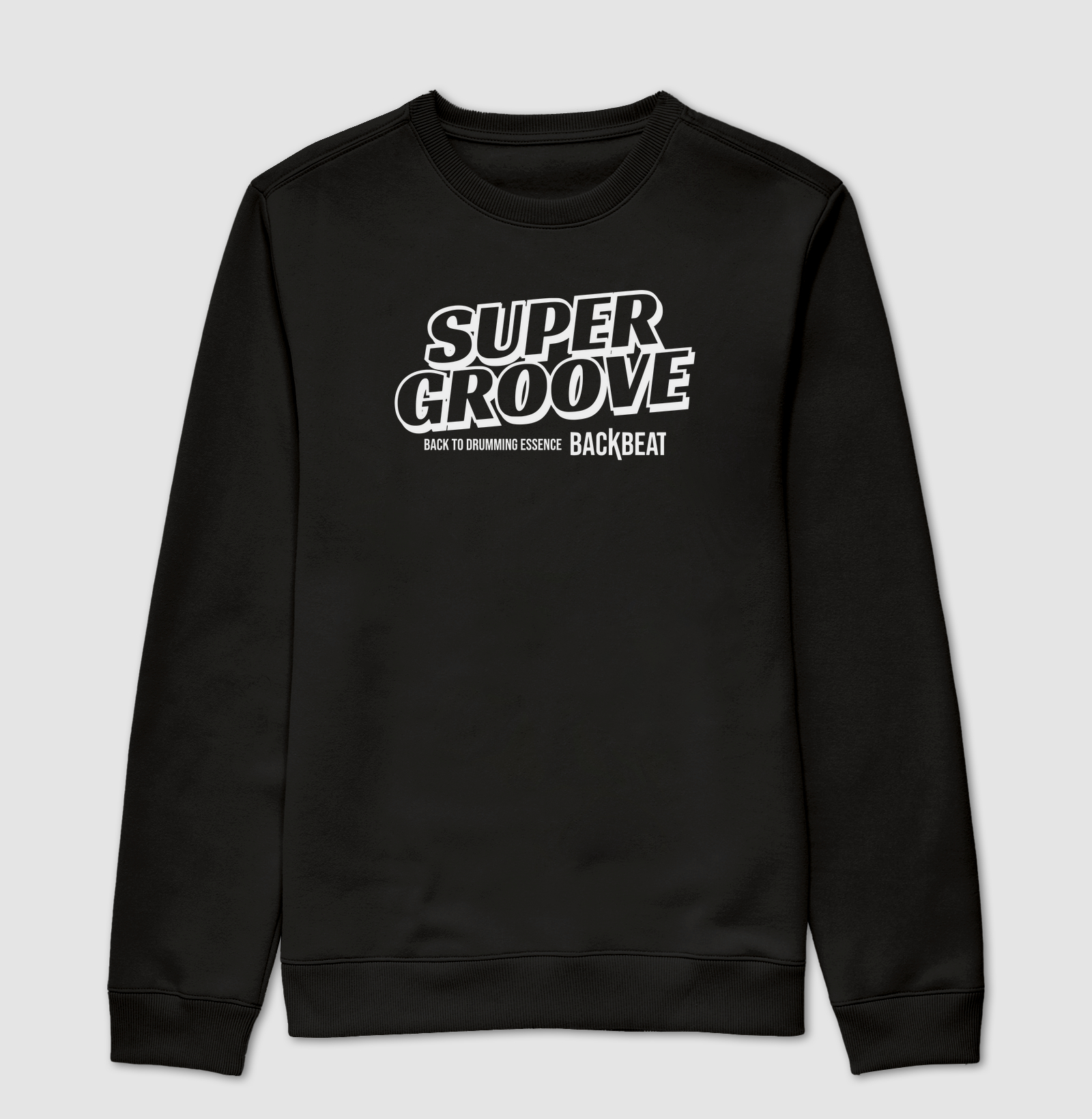Moletom Suéter Super Groove - Preto 