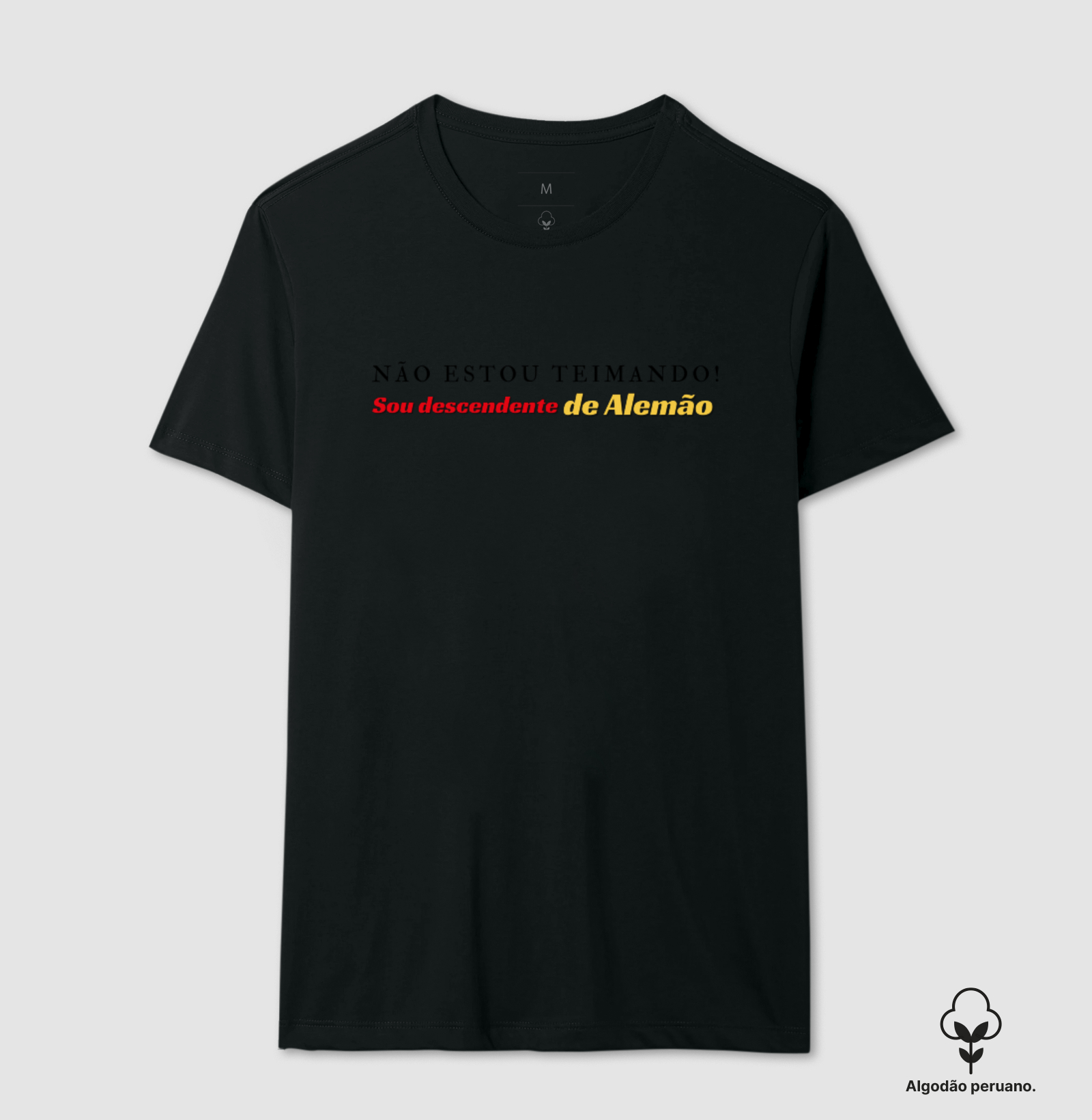 Não estou teimando