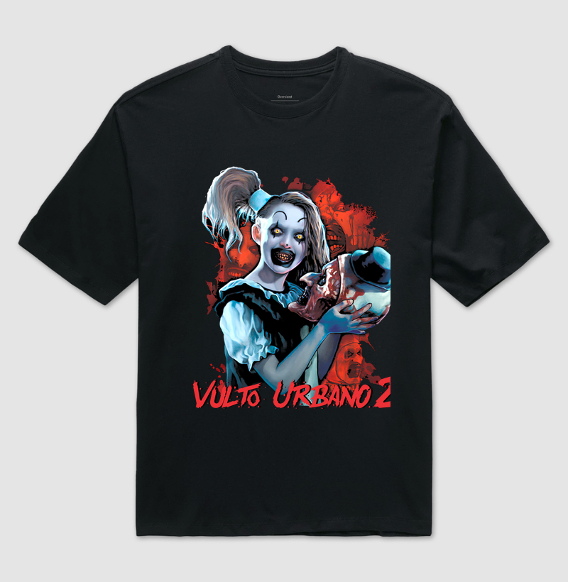 Camiseta Terrifier 2 Heart Stopper Vulto Urbano