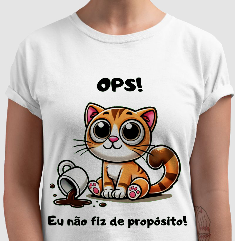 Não fiz de propósito