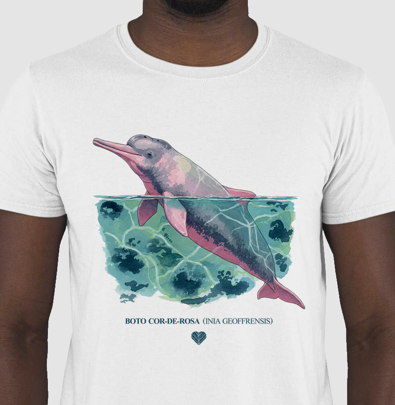 CAMISETA BOTO COR DE ROSA
