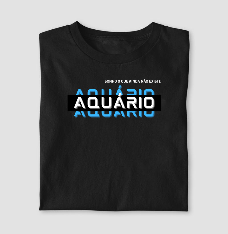Aquário + frase