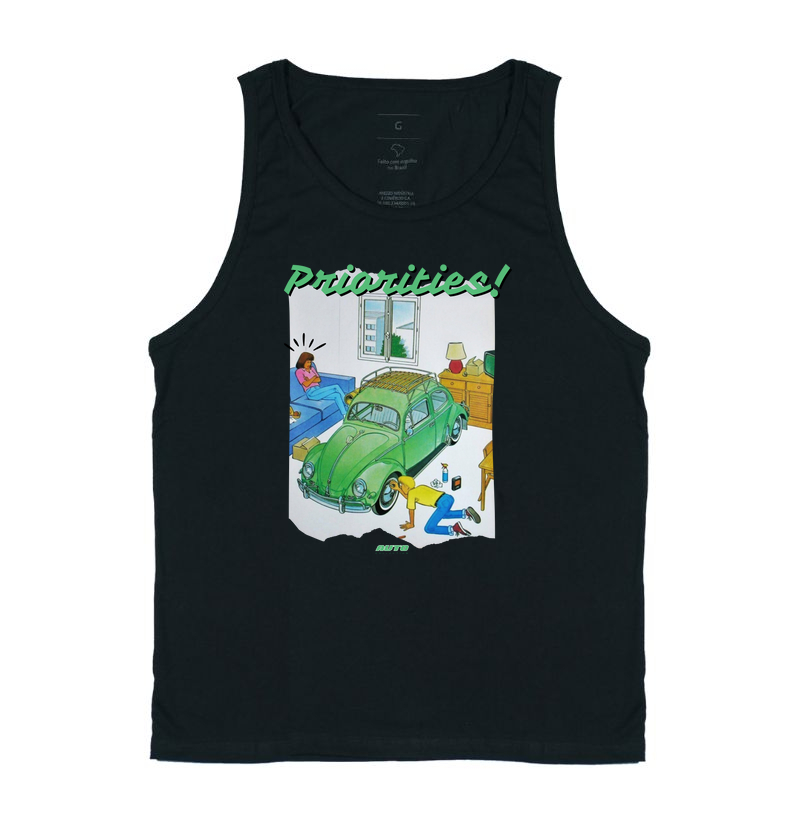 Camiseta Priorities! Illustration Series