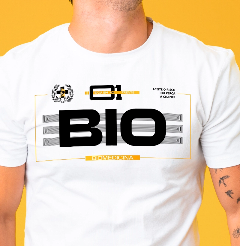 Camiseta Biomedicina Premium - masculina