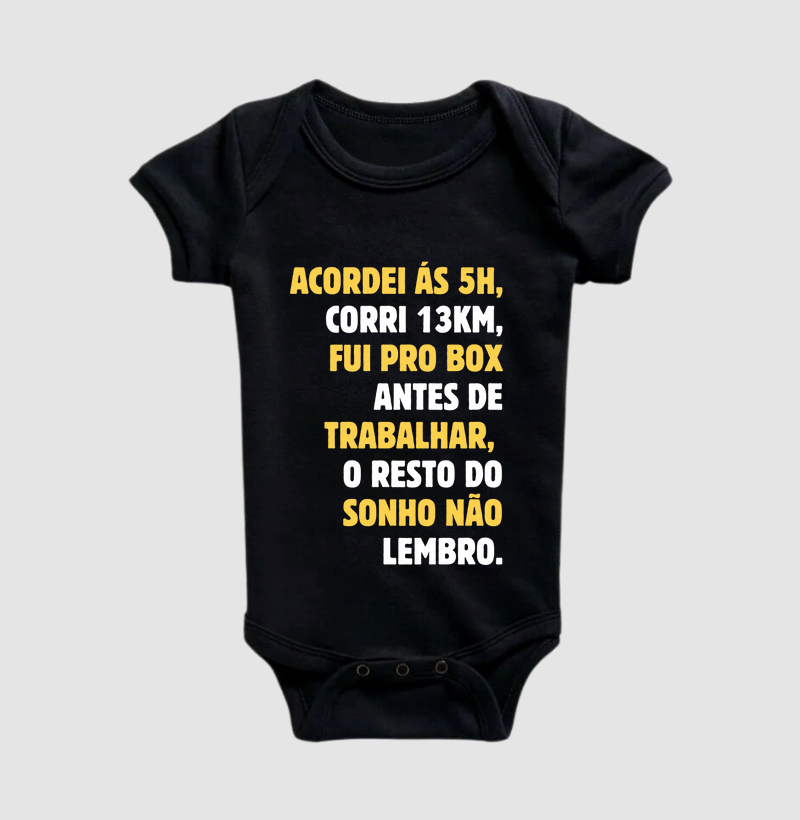 Acordei às 5h