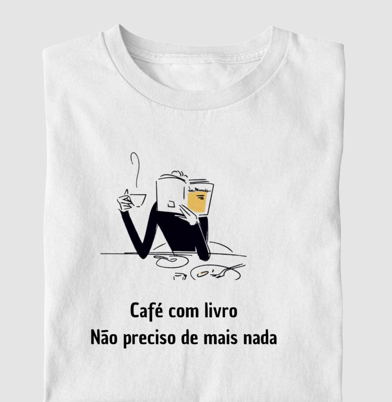 Café com livro, não preciso de mais nada.