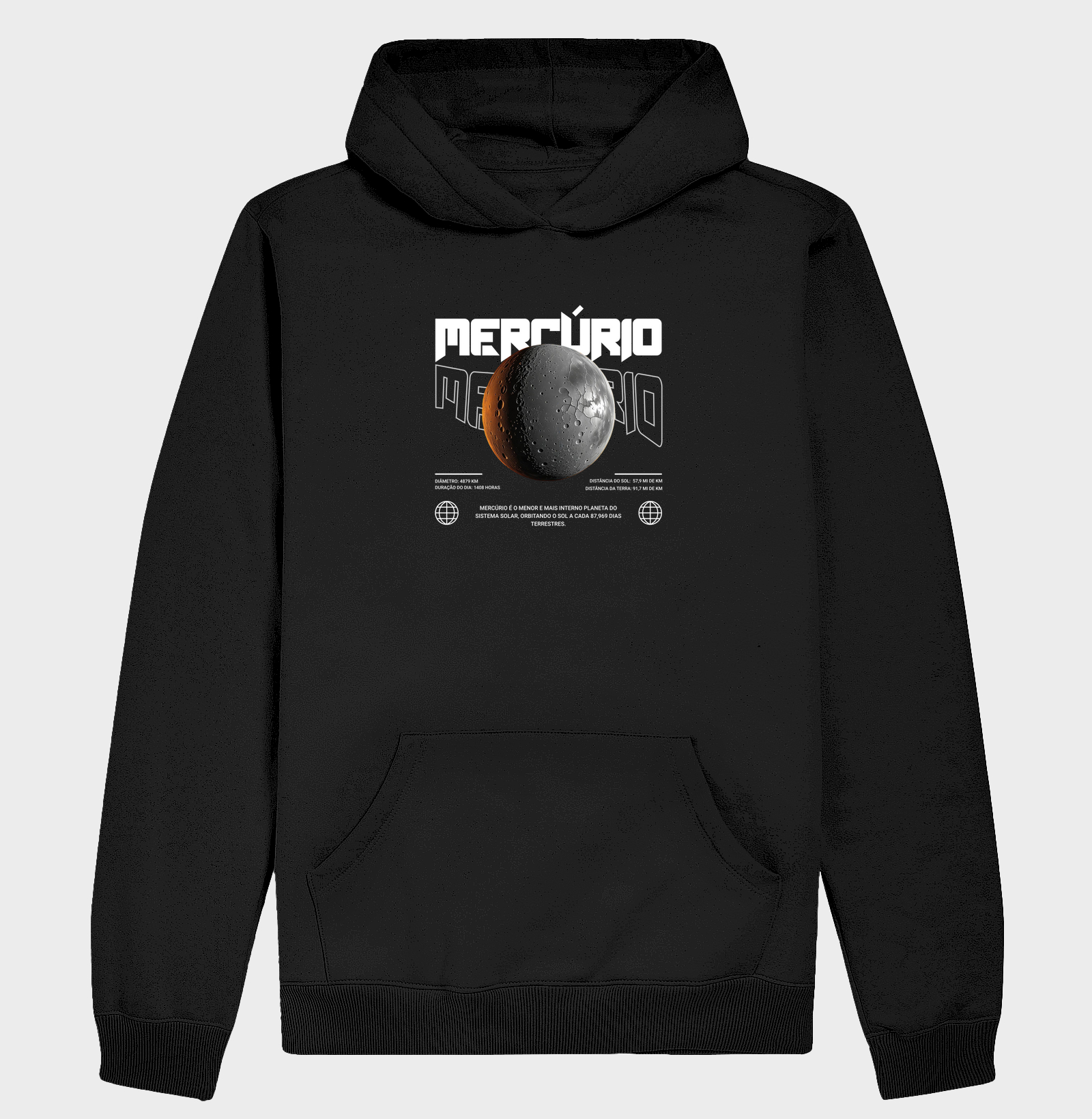 Mercúrio - Hoodie Moletom