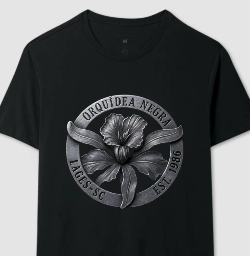 UNIQUE - Brasão Orquídea Negra