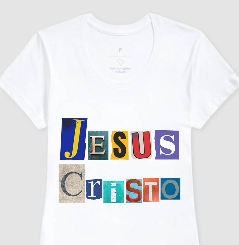Camiseta Feminina Jesus Cristo