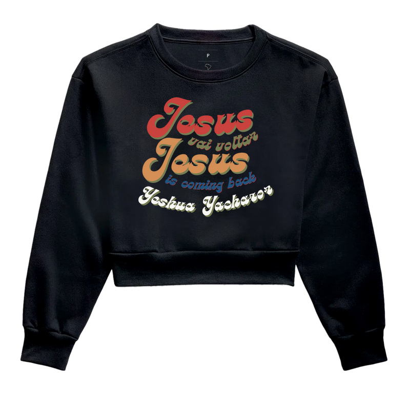 Jesus vai voltar logo grande 