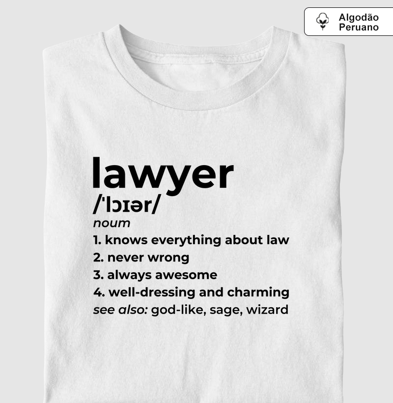 Lawyer, significado (ADV)