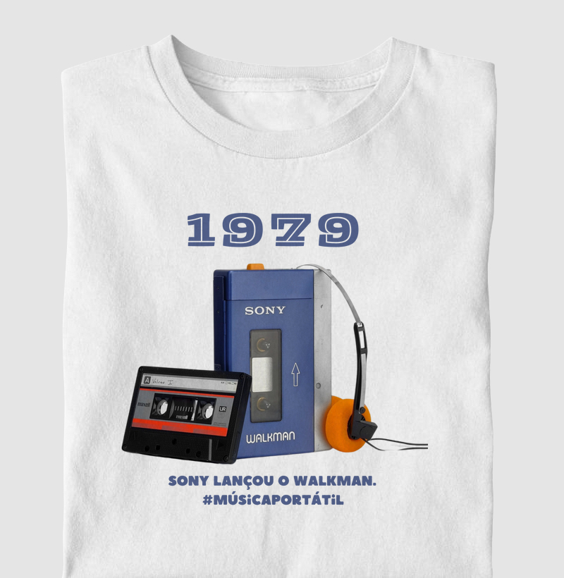 Coleção Anos Curiosos - 1979 - Sony lançou o Walkman.