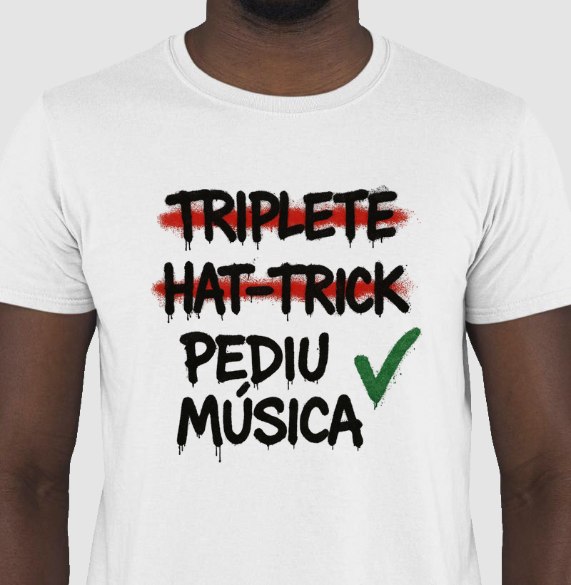 Camiseta Pediu Música