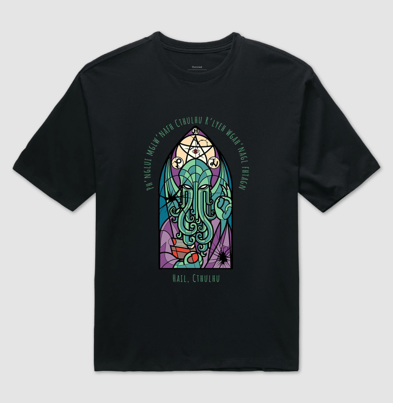 Vitral Cthulhu (Oversized)