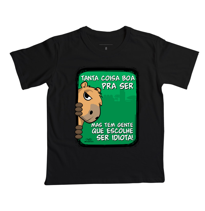 Camiseta Capivara Tanta coisa
