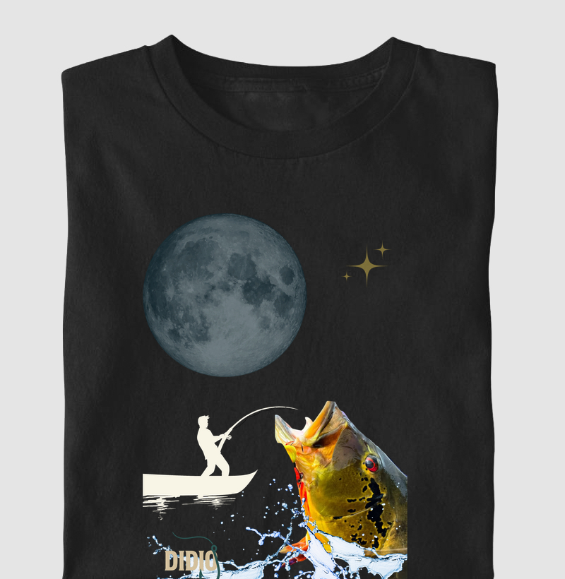 Pescando Tucunaré ao luar