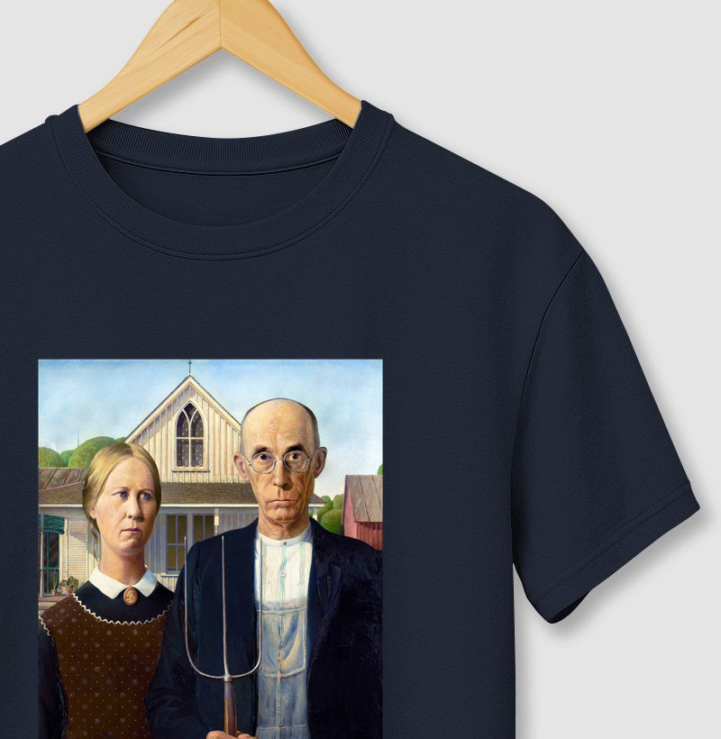 Gótico Americano - Grant Wood