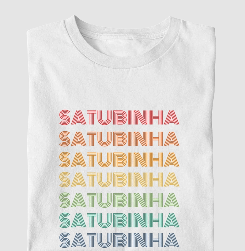 Satubinha Letreiro Retrô