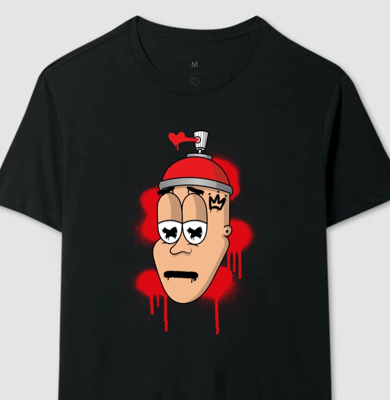 Camiseta Spray Face