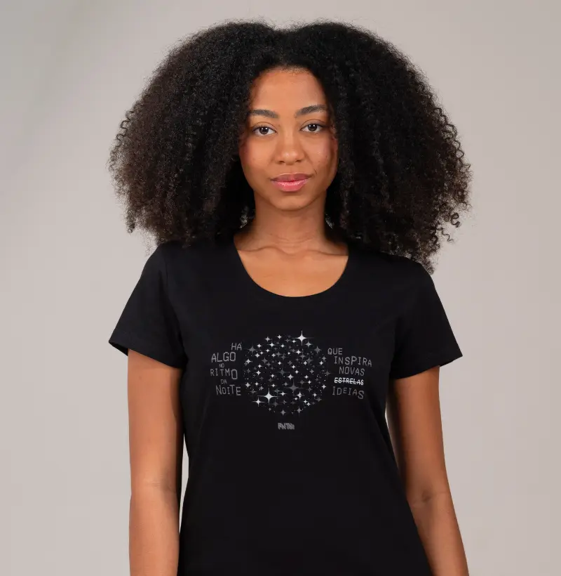 T-SHIRT "NOITE" / LUA DE ESTRELAS