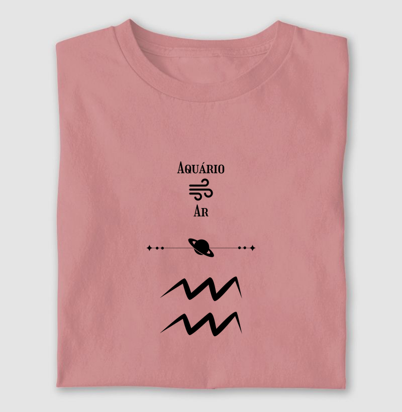 Aquário + simbolo + elemento