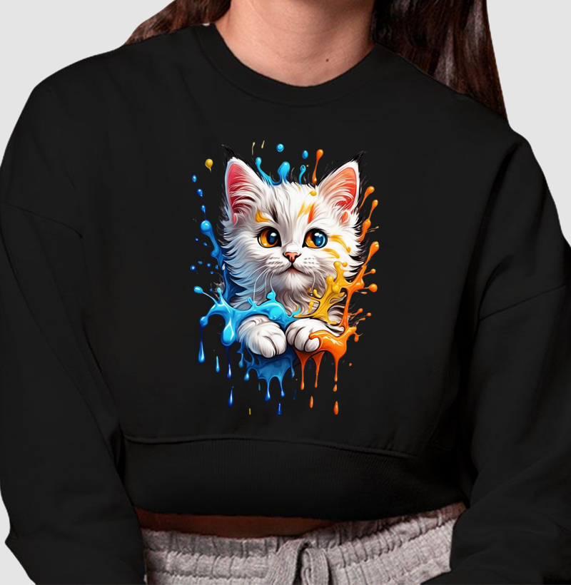 Moletom Cropped C.S Colors