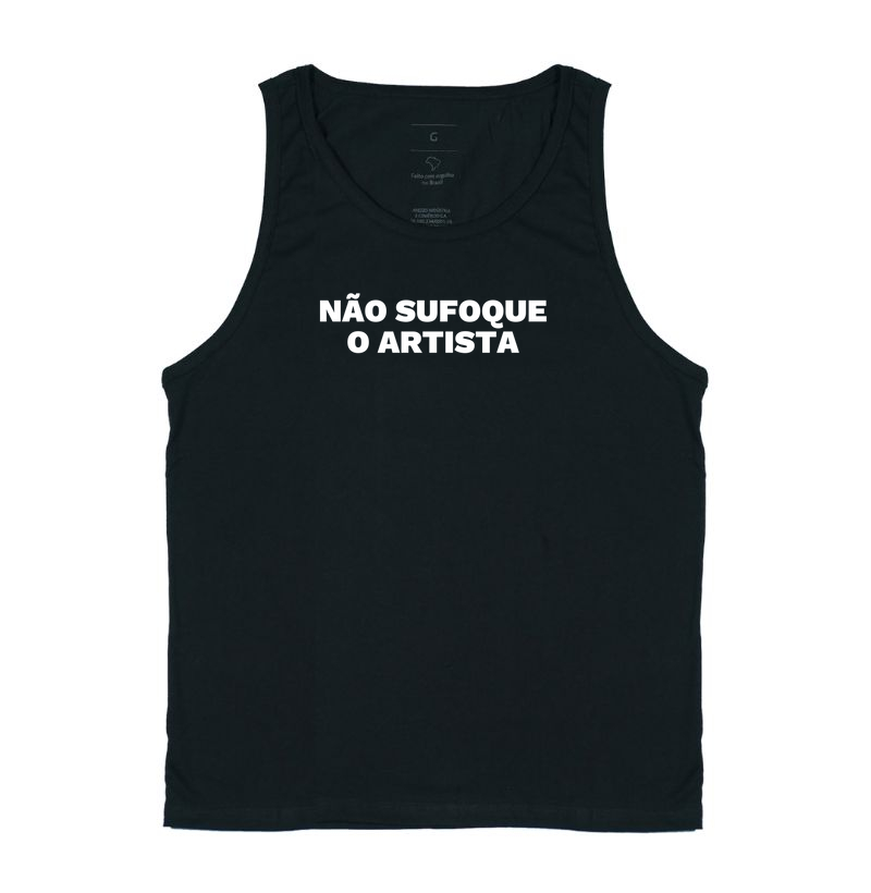 Não sufoque o artista