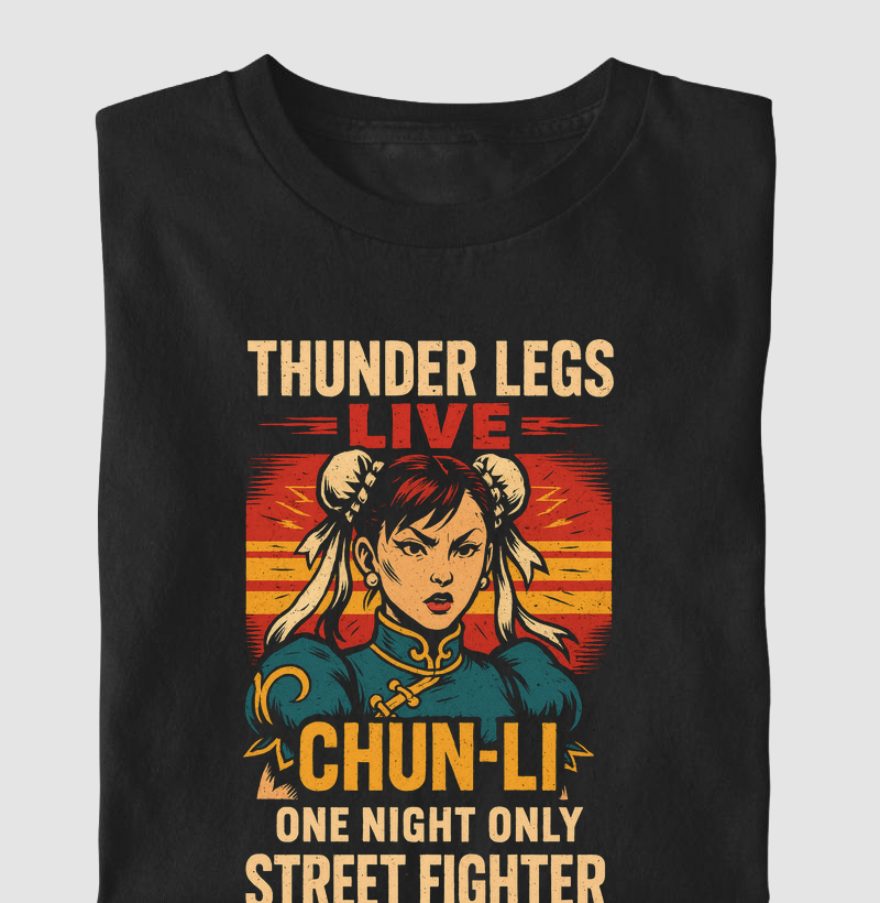 Chun Li Thunder Legs Street Fighter Rock Collection
